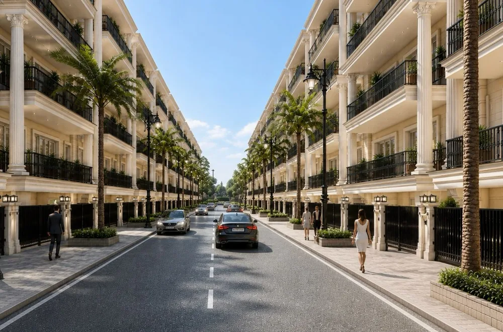 Golden Avenue Riverside City Render 6